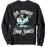 Download Amazon Com Real Mermaids Smoke Seaweed Funny Weed Marijuana Pot Mermaid Tank Top Clothing