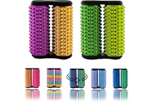 DEIVIKO 2PCS Little Ouchies Pain Fidget, 3D Printed Roller Handheld Fidget Toy, Pain Stim Fidget Sensory Toys for Anxiety Relief, Spiky Grippie Stim Anxiety Relief Items, Office Workers Gifts for Teens Adults