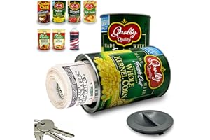 AZ-HOMEY Fake Soup Can Diversion Safe - Keep Your Valuables Safe - like Jewelry, Cash, Money, Coins, Car Keys - Storage Home Security - Corn