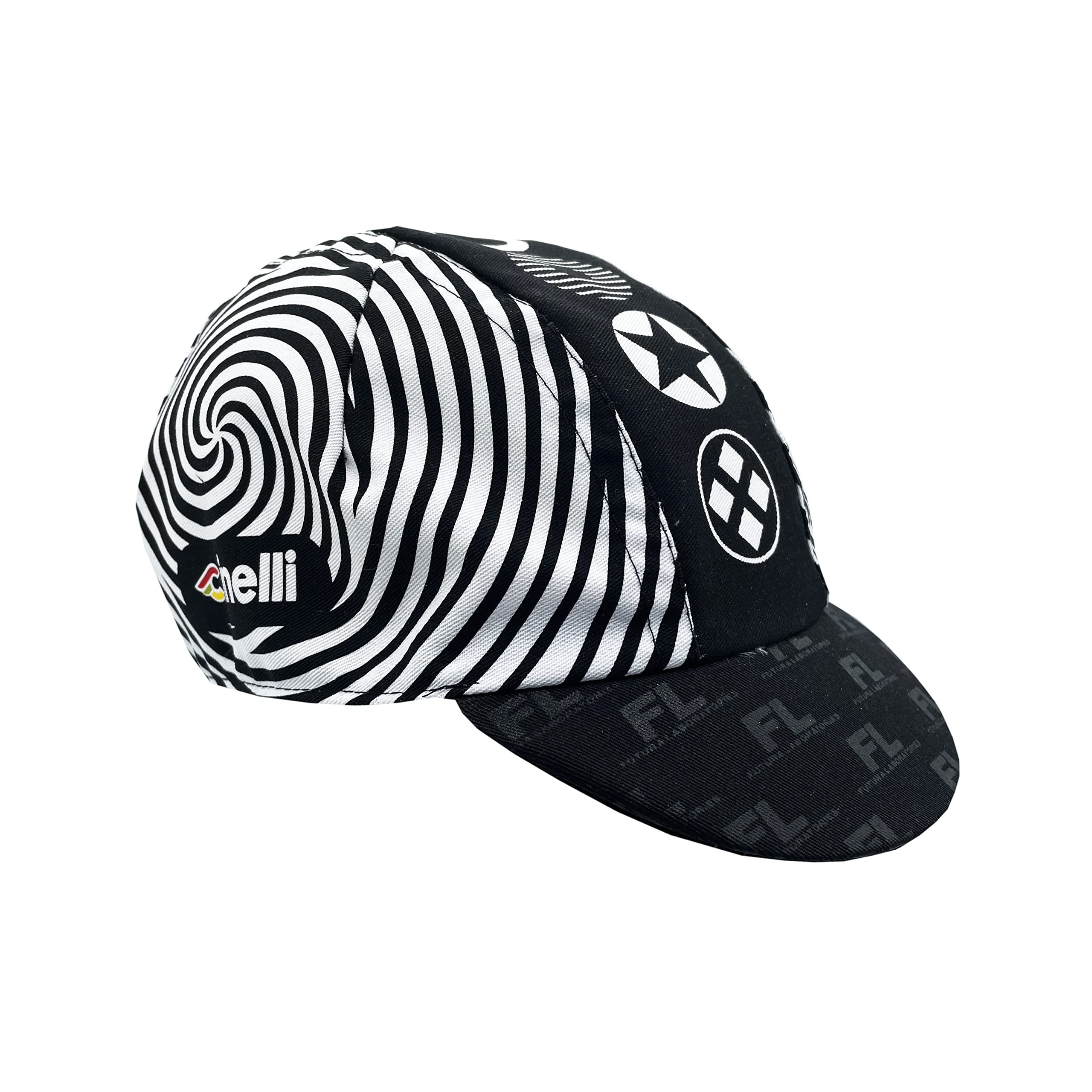 Cinelli Futura Cycling Cap, Spiral, One Size