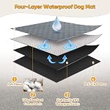 YUNXANIW Reusable Dog Training Pads 2 Pack 60x50 cm Washable Mat view 3