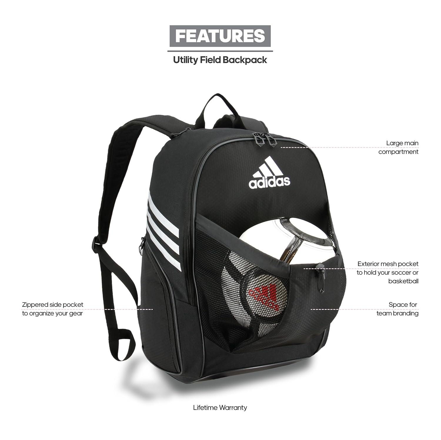 agron inc adidas backpack warranty