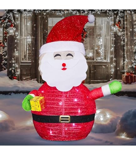 Amazon.com: PIXFAIRY Christmas Standing Lighted Penguin Decoration