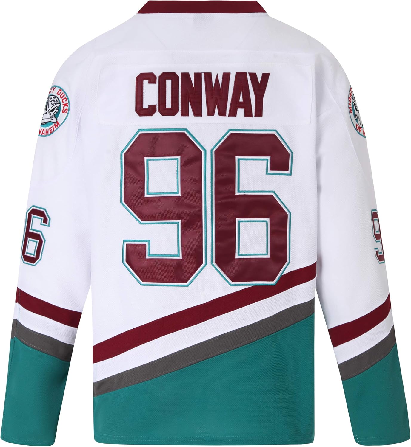 MOLPE Youth Ducks Jersey, Youth Hockey Jerseys, Conway Banks Bombay Goldberg Ducks Hockey Jersey for Boys and Kids: Clothing