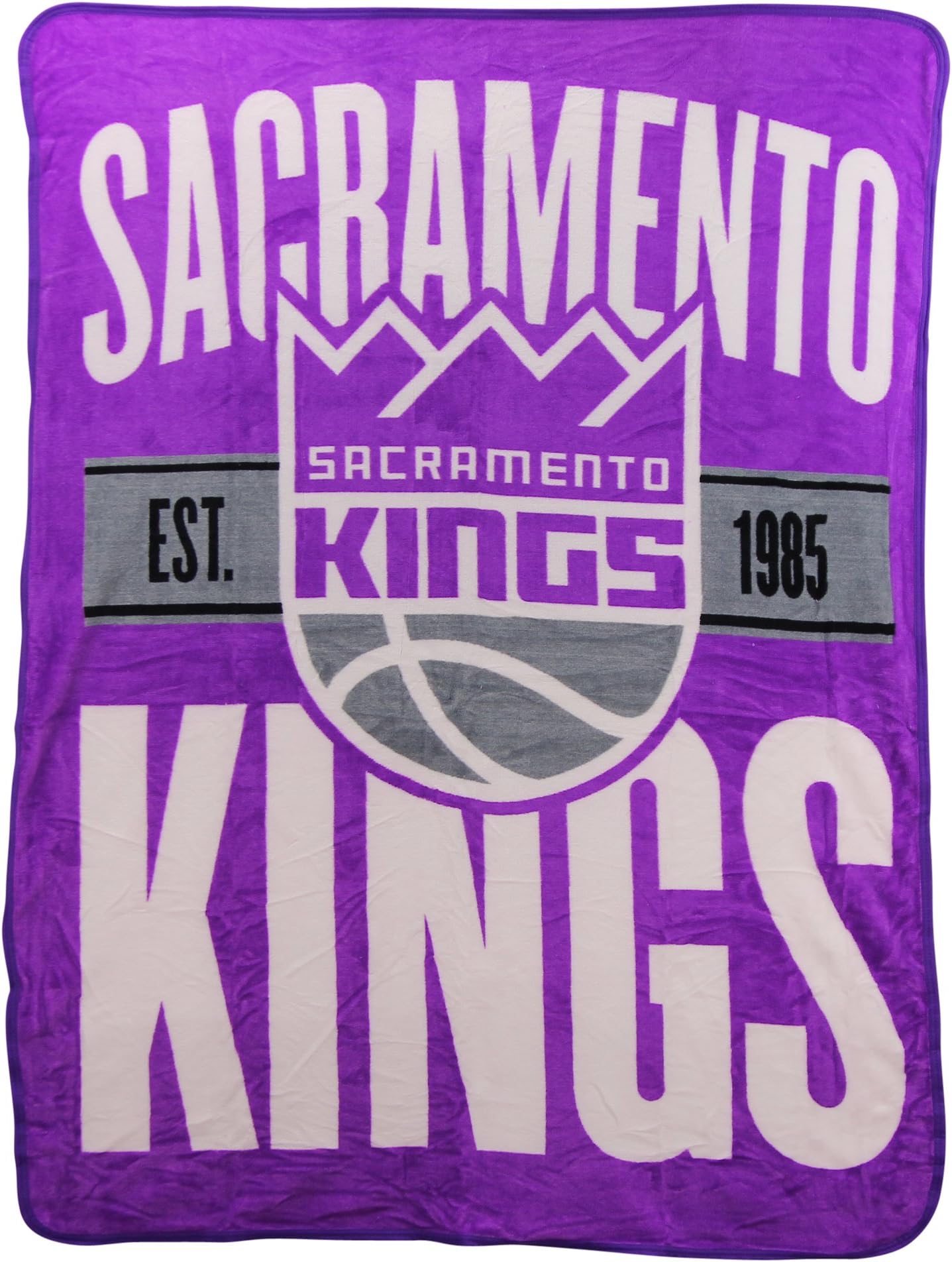 Officially Licensed NBA "Clear Out" Micro Raschel Throw Blanket, Multi Color, 46" x 60"