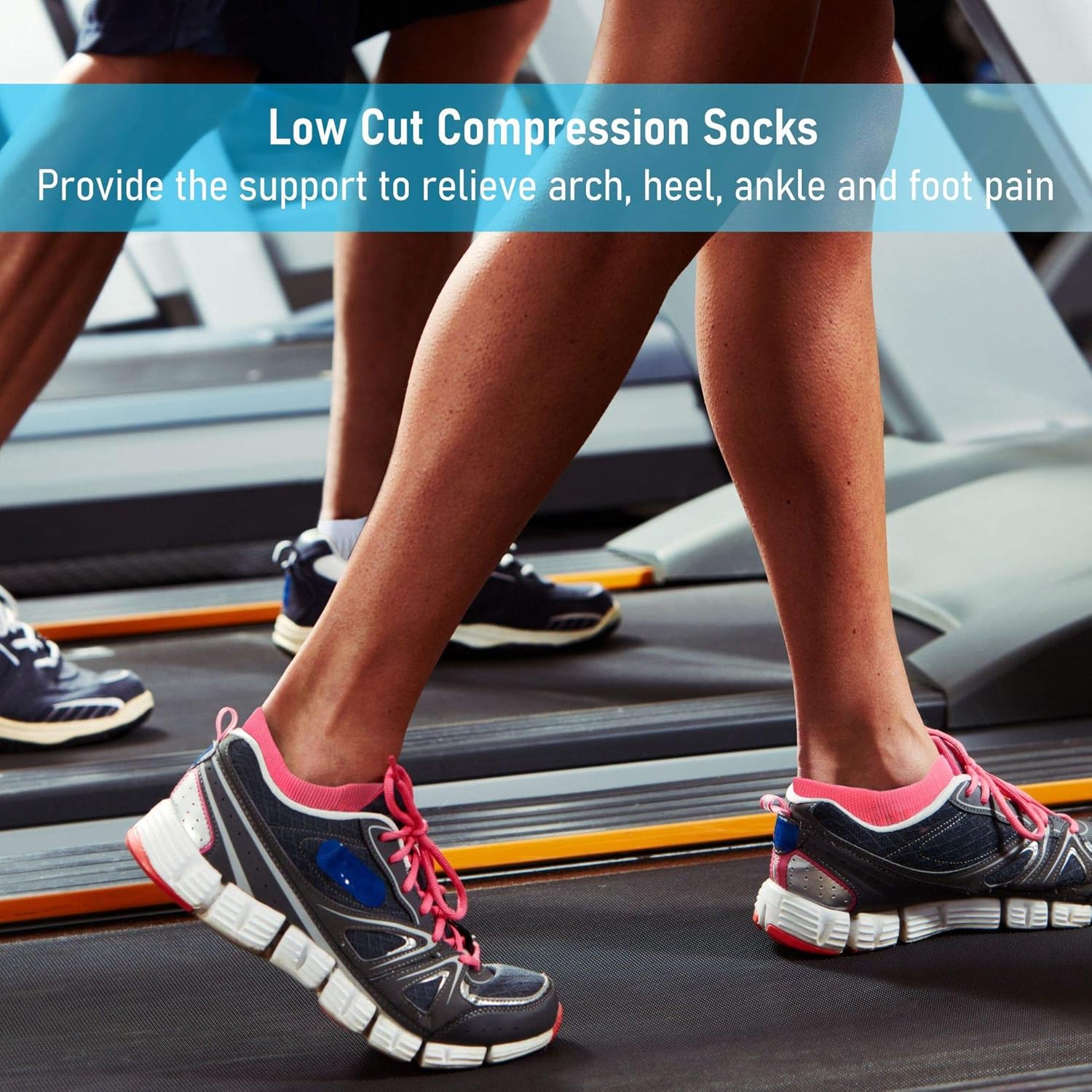 CWVLC Compression Athletic Socks (3/6 pairs) Cushioned 16-23 mmhg for Men Women: Clothing