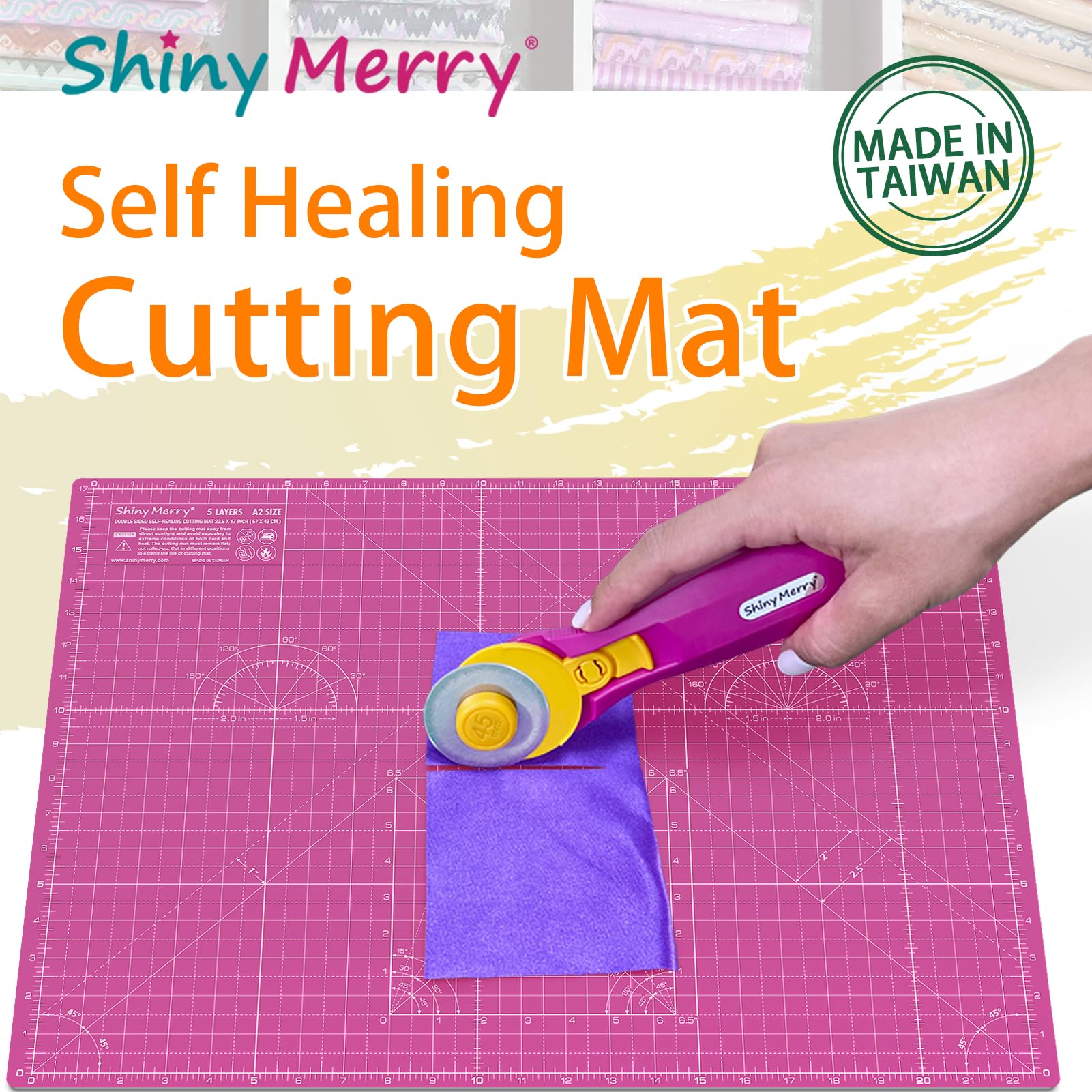 Shiny Merry Self Healing Cutting Mat A0 36