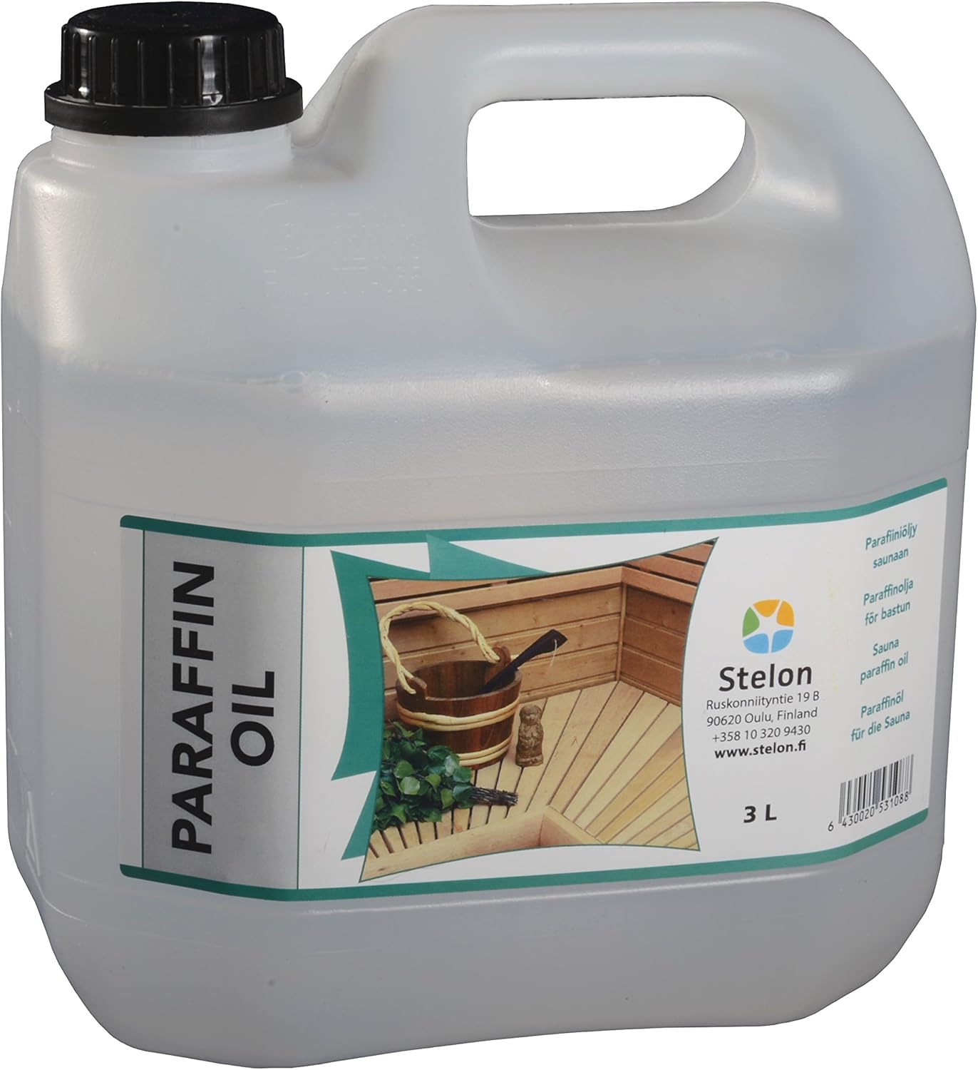 Sauna Paraffin Oil for Treatment of Wood and Sauna Wood (3L) Amazon.co.uk DIY & Tools