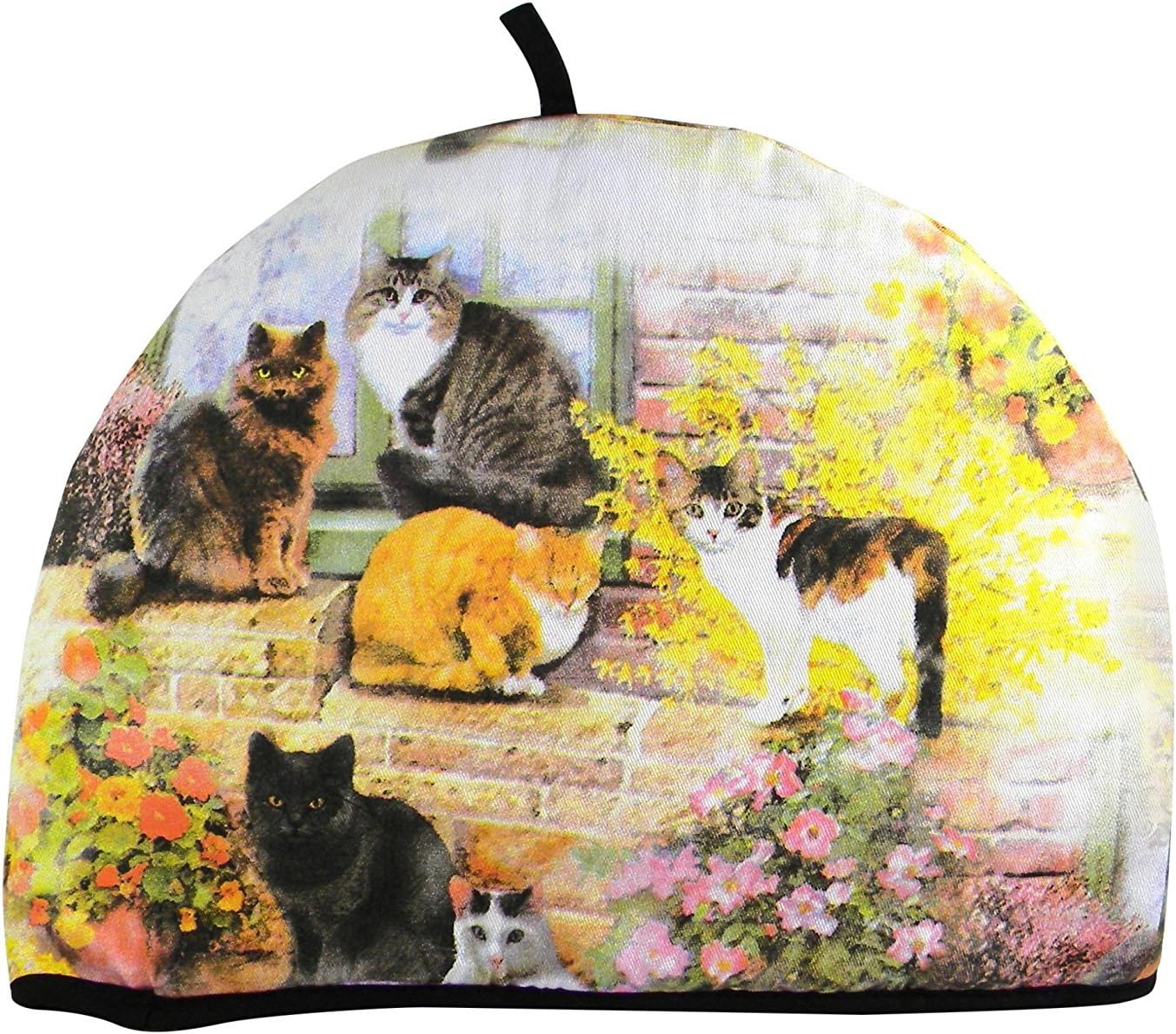 Samuel Lamont Floral Cats Cotton Tea Cosy