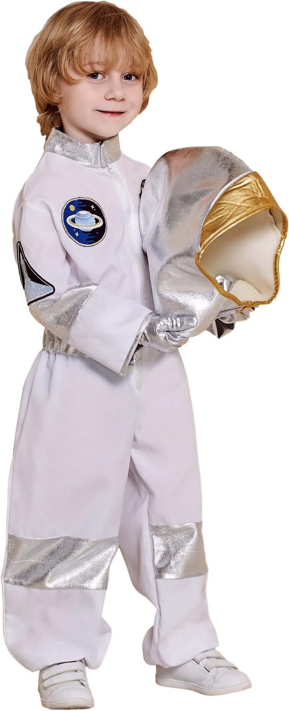 Cosplayers Tokyo Astronaut Halloween Kids Costumes [Jumpsuit/Helmet/Gloves] Children Cosplay Set