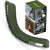 TREKOLOGY UL R7 | R-Value 7.2 Insulated Sleeping Pad for 4-Season Backpacking & Winter Camping | Ultralight Inflatable Sleep