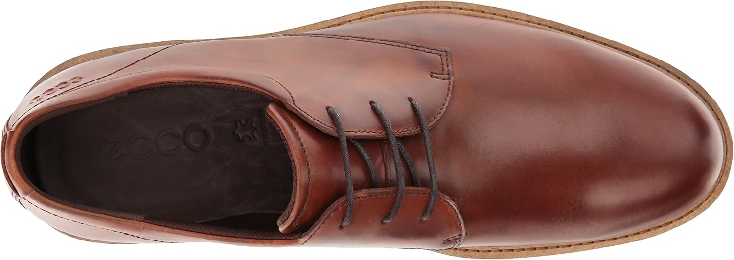 ecco findlay plain toe tie shoe