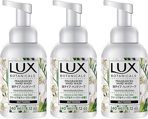 LUX(ラックス) 泡ハンドソープ フリージア&ティーツリーの香り 3個セット 240mL×3個セット