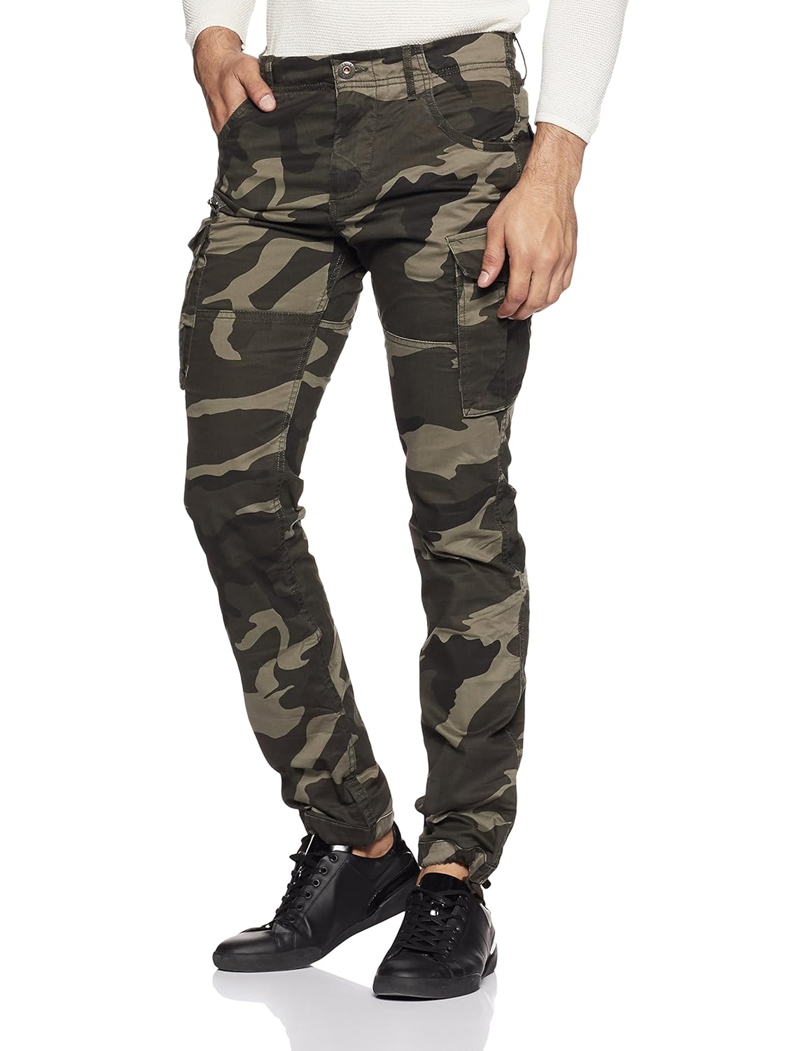 jack & jones men's cotton chinos