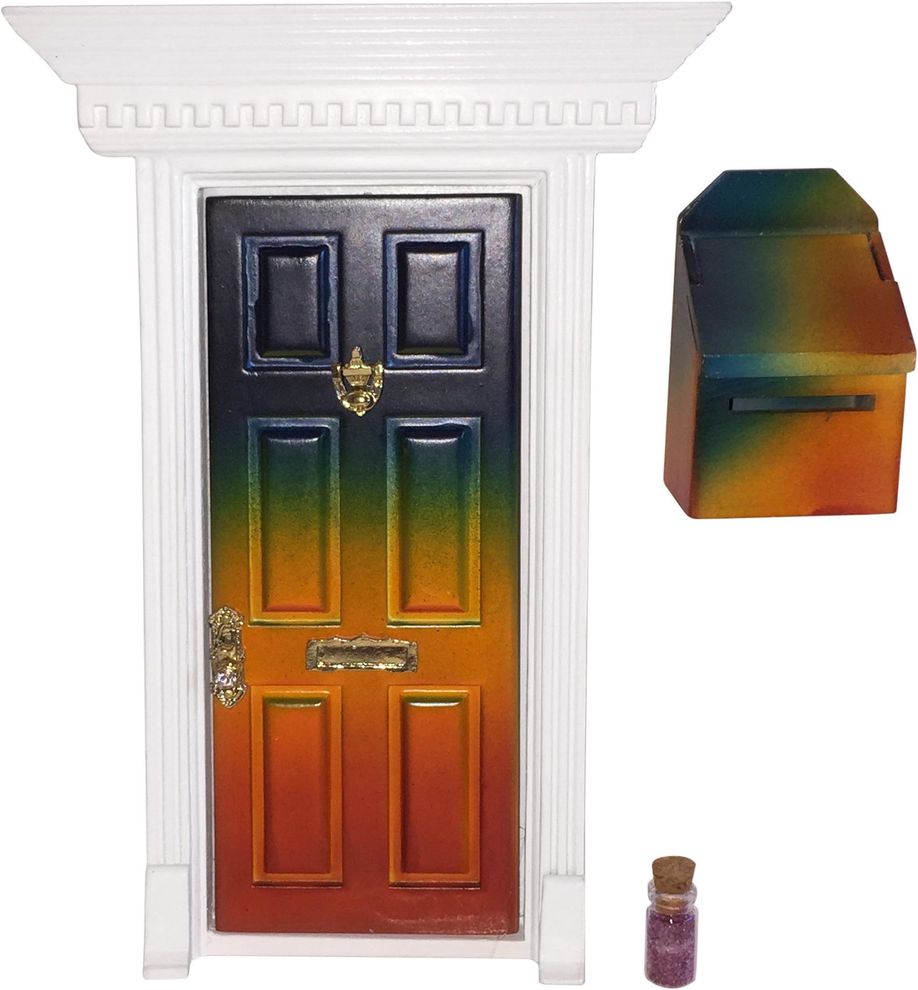 Enchanted Fairy Door (Rainbow)