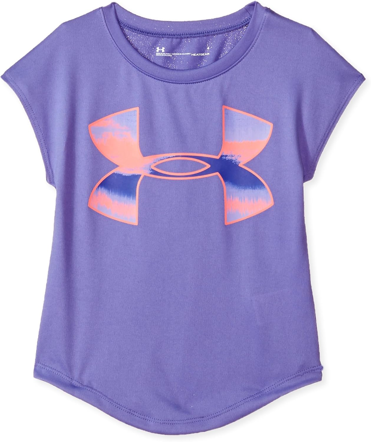 Under Armour Girls' Toddler Horizon Big Logo Top, Violet