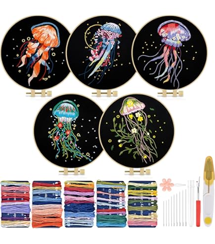 DmC　コースターセット Amazon.com: DMC 117F25HDC Embroidery Floss Pack 8.7yd, Home
