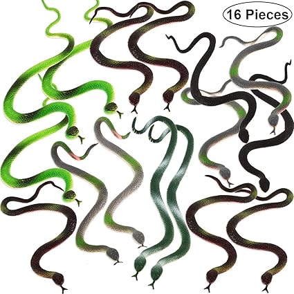 small rubber snakes