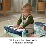 Fisher-Price Kick & Play Piano Baby Gym Navy Fawn view 5