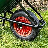 Home Master Heavy Duty Garden Wheelbarrow 90L 150kg Load Pneumatic Wheel view 4