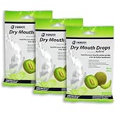 Hager Pharma Dry Mouth Drops with Xylitol Melon 26 EA - Buy Packs and SAVE (Pack of 3)