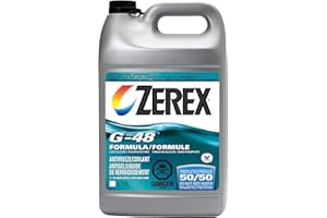 Zerex 875537 G-48 Antifreeze Coolant, Blue, 50/50 (Pre-diluted) 4 x 3.78L, 4 (Non-Carb Compliant)