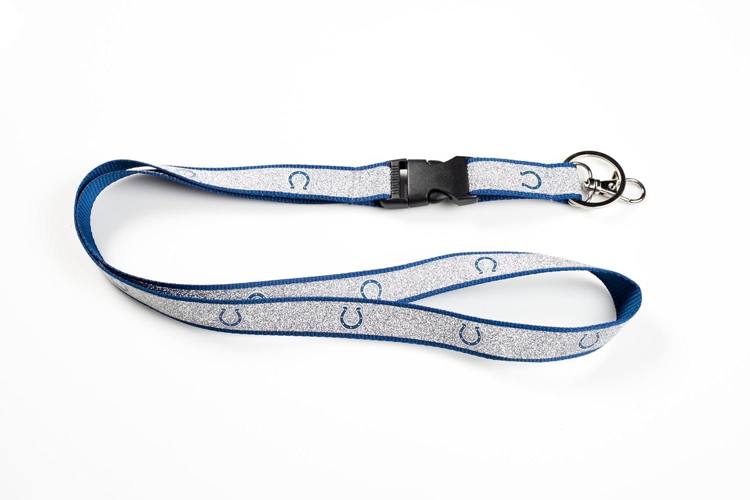 NFL Indianapolis Colts Sparkle Lanyard Black