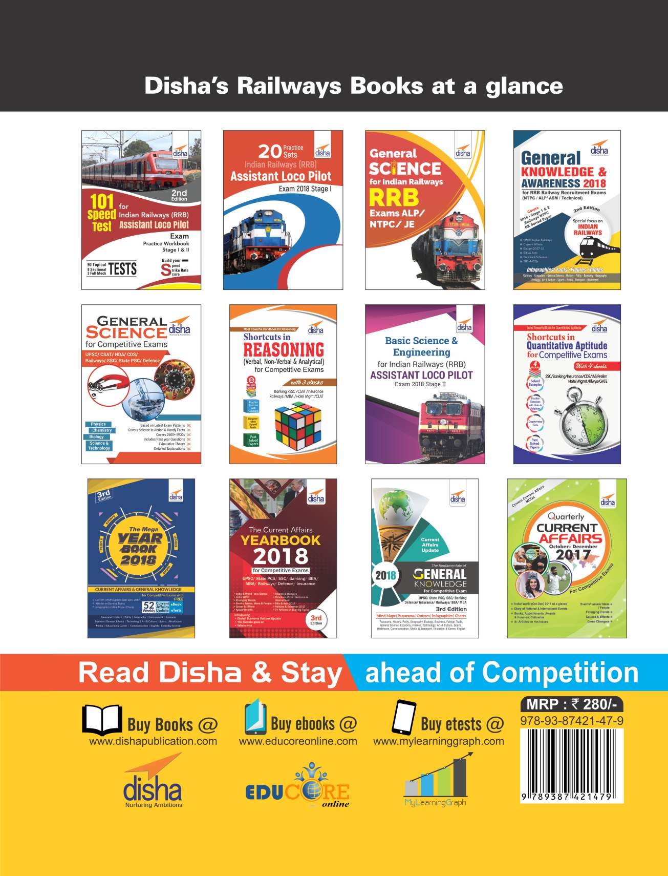 Guide to Indian Railways (RRB) Assistant Loco Pilot Exam 2018 Stage I & II - 2nd Edition 2