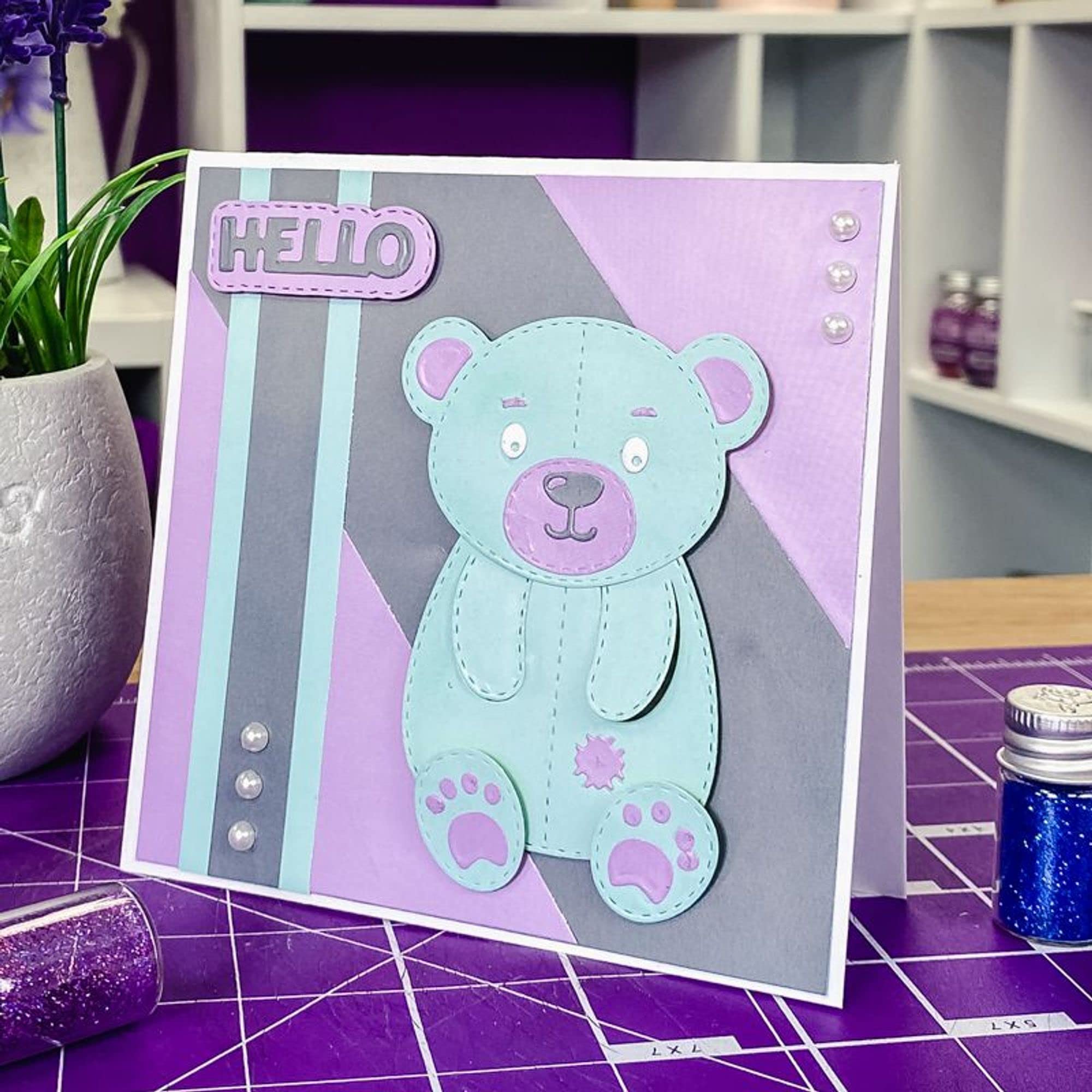 Hunkydory Crafts Duo Colour Paper Pad (Pinks & Purples)