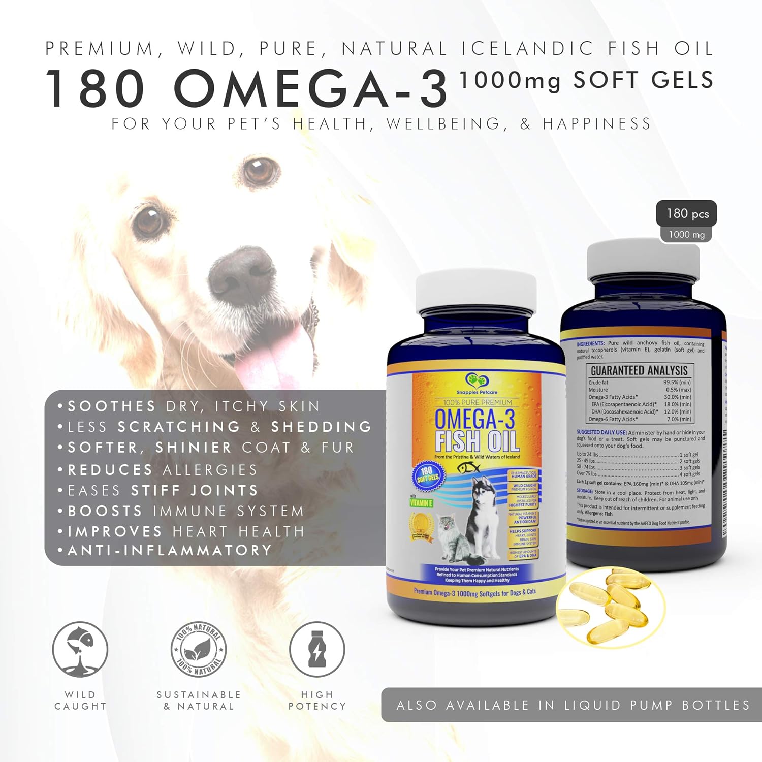 1000 mg fish oil for dogs