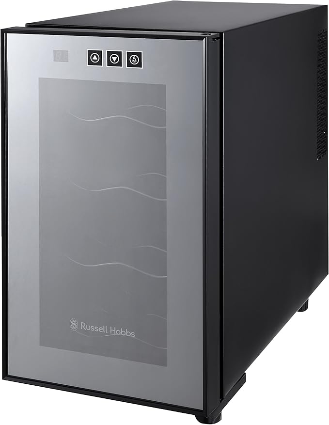 Russell Hobbs RH8WC2 Table Top Vertical Wine/Drinks Cooler with LED