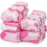 EBMORE Womens Fuzzy Socks Slipper Soft Cabin Plush Warm Fluffy Winter Sleep Cozy Adult Socks