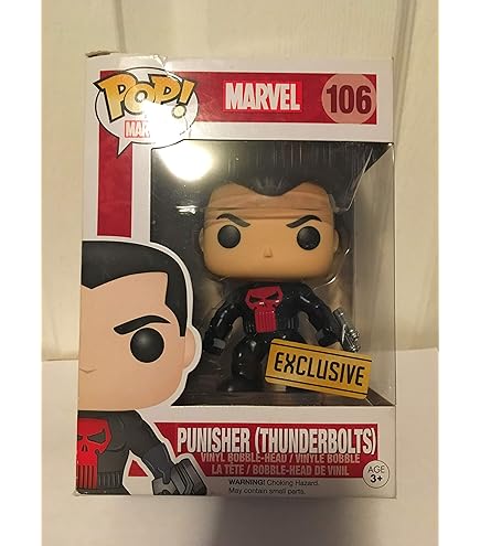 特撮 Funko Punisher POP! Marvel Punisher Exclusive Vinyl Bobble Head #80 41TjTAjeXpL._UF894,1000_QL80_.jpg