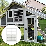 1 Pack Chicken Coop Window 12" x 18", Sliding Shed