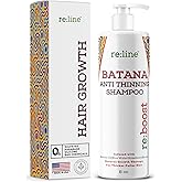 Batana Oil Shampoo for Hair Growth for Thin Hair - Batana Shampoo for Thinning Hair for Men & for Women with Raw Organic Batana Oil for Hair Growth DR SEBI Routine shampoo for Women Hair Loss or Men