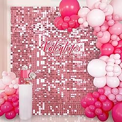 Pink Shimmer Wall Backdrop (Pack of 24) Square