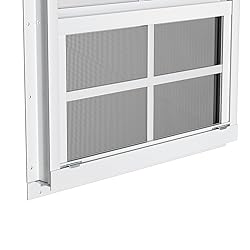 WRISIN 2 Pack Shed Windows - 24" W x 27" H Flush