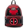 Loungefly Deadpool Merc with a Mouth Cosplay Womens Double Strap Shoulder Bag Purse