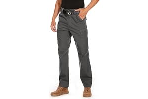 Toritours Men's Hiking Pants, Ripstop Mens Tactical Cargo Pants Lightweight Work Pants for Men Waterproof BDU Outdoor Travel