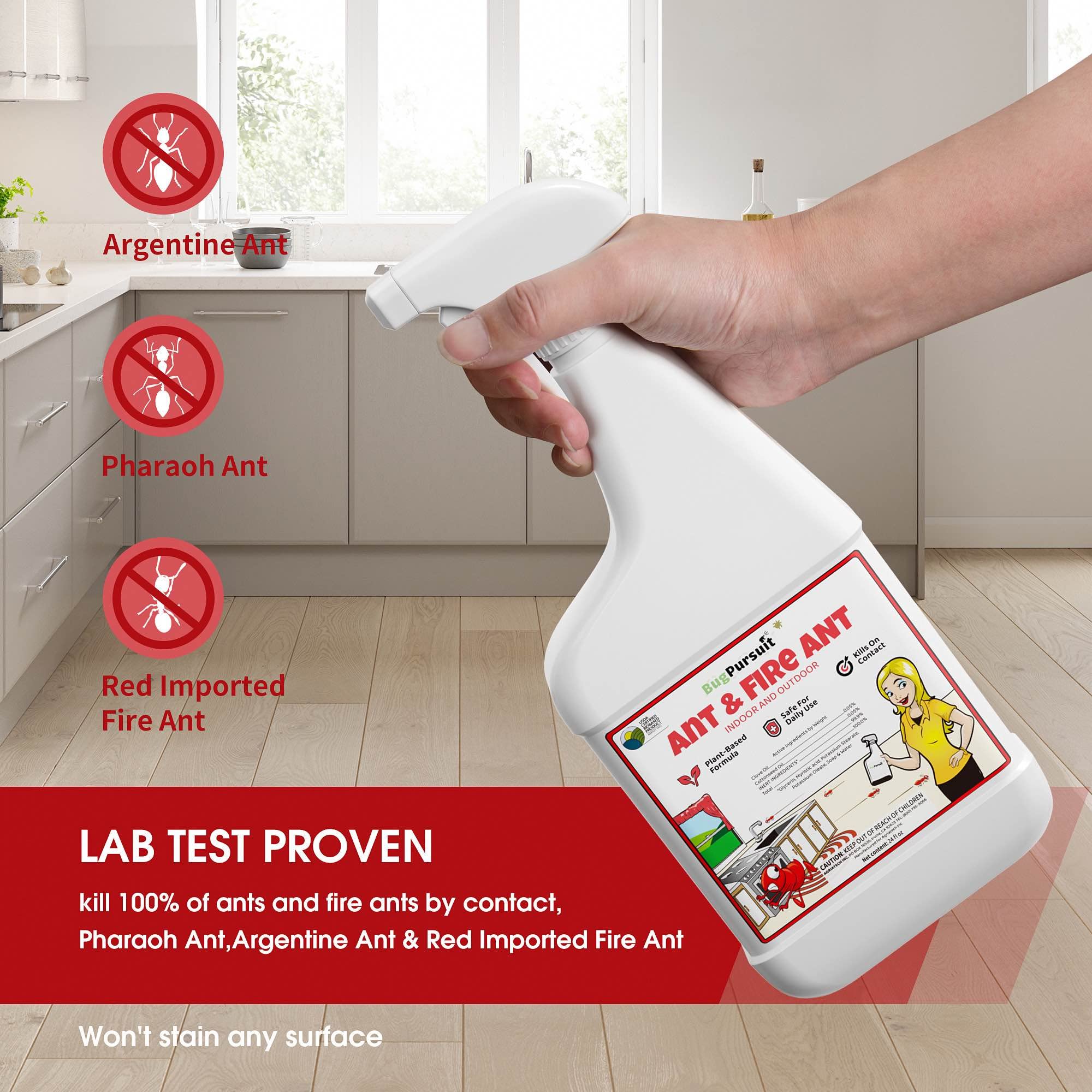 Mua 24oz Ant Killer use for Indoor and Outdoor, Effective, NonStaining, Ants,Fire Ants, and