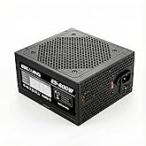 600W ATX Power Supply,120mm Cooling Fan,115V/230V Manual Voltage Switch, Non-Modular Design for Desktop PC Gaming