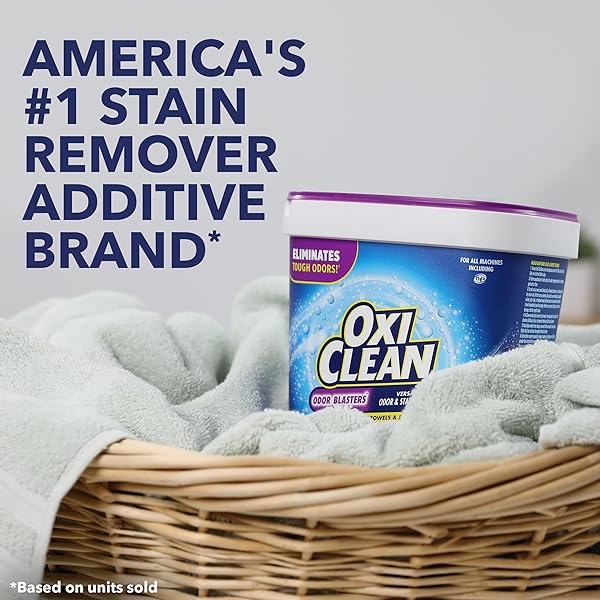 OXICLEAN ODOR BLASTERS VERSATILE ODOR AND STAIN REMOVER POWDER, 5 LB