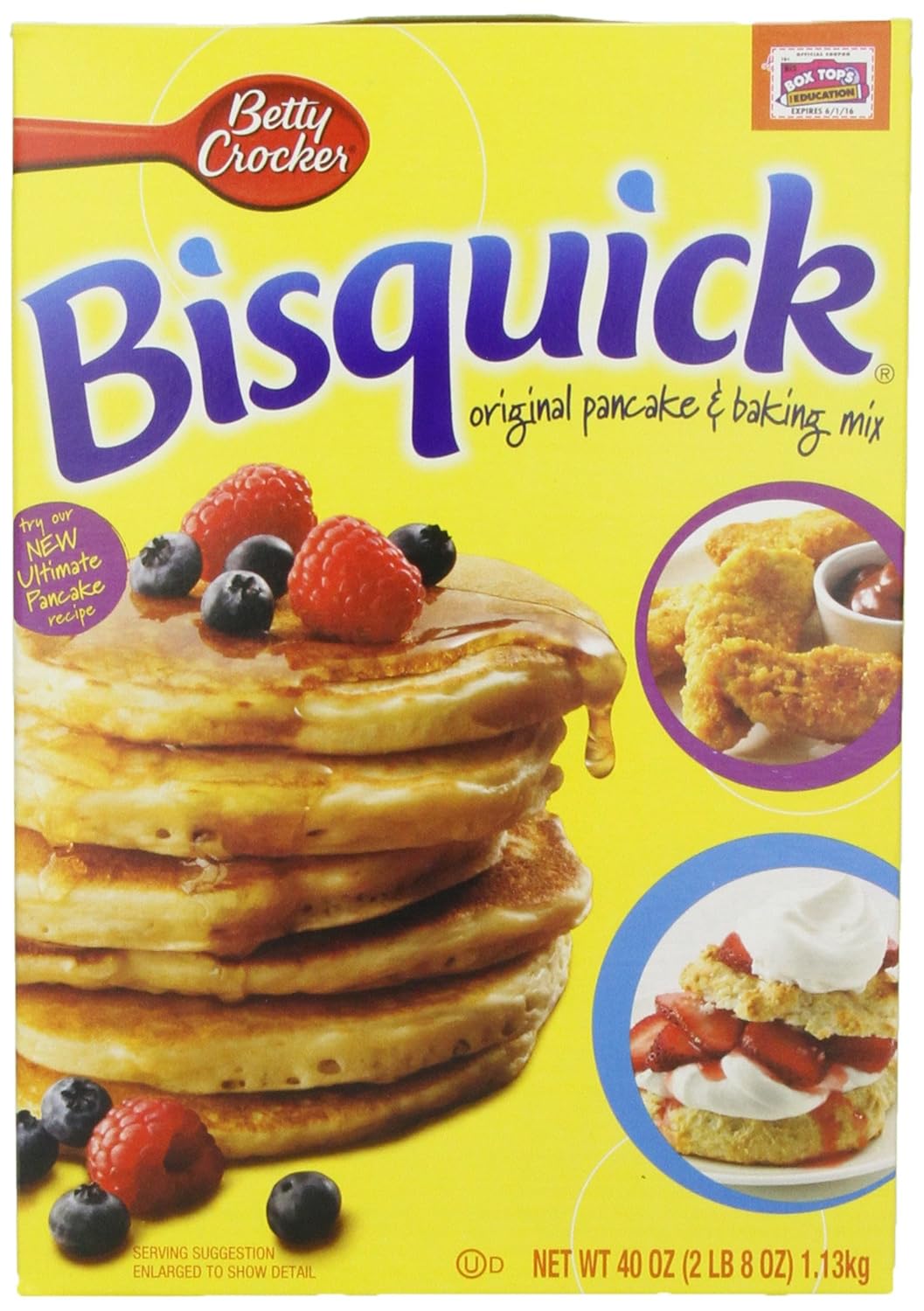 Bisquick Original AllPurpose Baking Mix, 2.5 Pound Prime