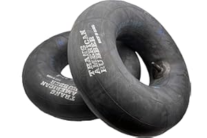 VETERAN TIRE AND RUBBER Pair of Trans American Heavy Duty Inner Tubes (23x8.50/9.50/10.50-12 TR13)
