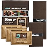 Boveda Music Large Starter Kit - (3) 49% RH Standard Boveda - Ideal Two-Way Humidty Control for MOST CLIMATES - For Guitars &
