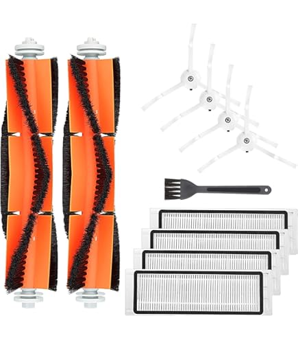 Amazon.com - 10Pcs 5-Arm Silicone Side Brush for Roborock S5