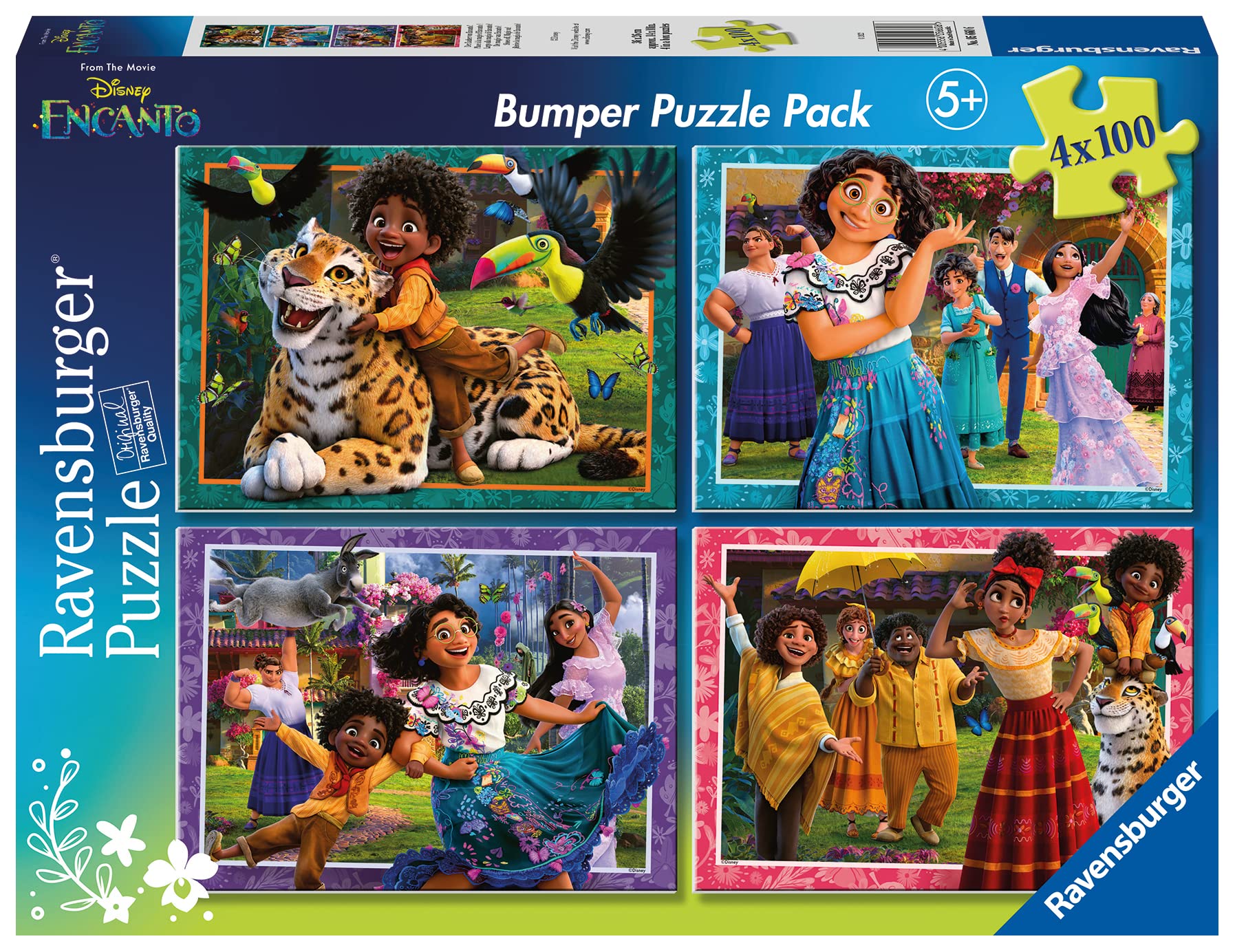 Ravensburger 05660 Baby Puzzle 4x100 Bumper Pack Encanto