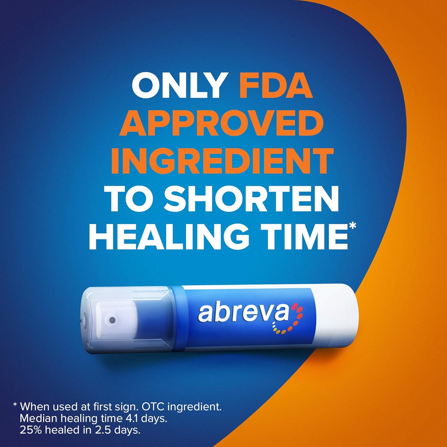 Abreva Docosanol 10% Cream Pump, Only FDA Approved Treatment for Cold Sore/Fever Blister, 2 grams: Health & Personal Care