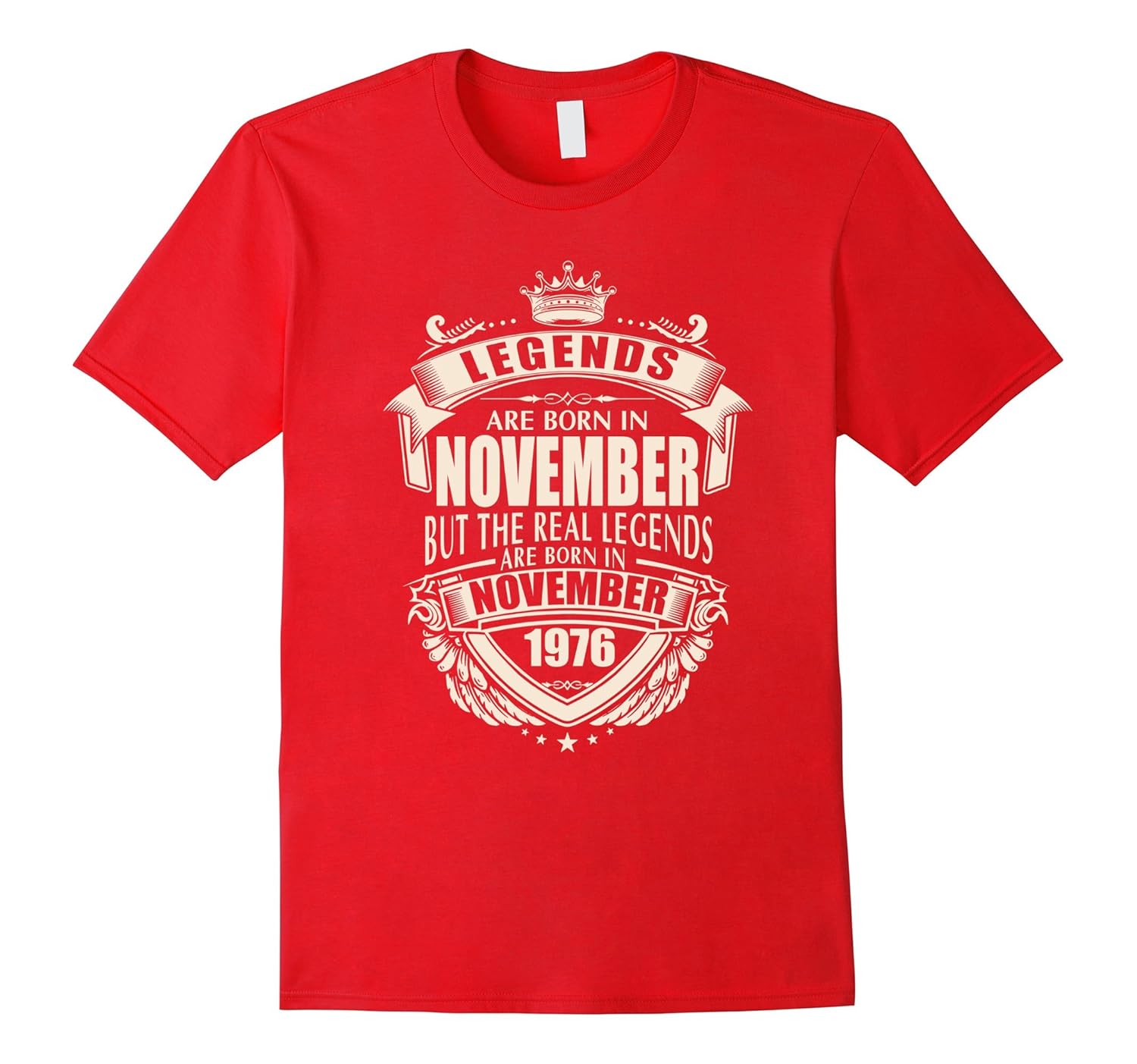 Legends Are Born In November 1976 Gift T shirt-ANZ