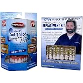 Instant Smile Flex Teeth (Bright White Shade) and Pro Series Tooth Kit &ndash; 2 Great Instant Smile Products